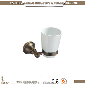 China Importación <span class=keywords><strong>Antiguos</strong></span> Titulares de cepillo de Dientes del Vaso de Doble Pared con Taza De Cerámica - Product Image 3