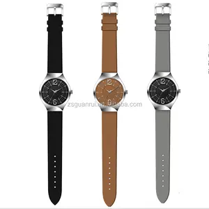 2021中国厂家直销廉价时尚OEM男士石英腕带手表促销