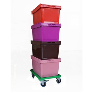 Giá rẻ nhựa lưu trữ Stackable Rắn di chuyển PP hộp doanh thu thùng hộp - Product Image 1