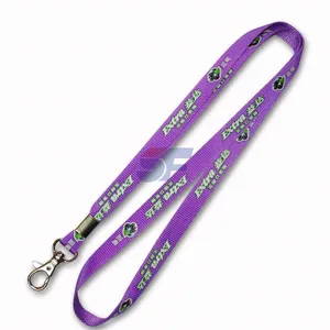 Customized Advertising Promotional Polyester Lanyard