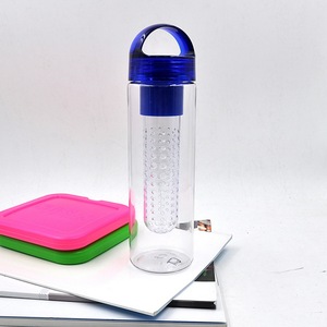 Số lượng lớn mua từ Trung Quốc uống <span class=keywords><strong>cup</strong></span> 800ml lật Tritan trái cây Infuse không gian chai nước với rơm Top người bán 2017 - Product Image 2