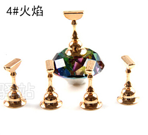TSZS Stock Quantity 5 Cái Nam Châm Cờ Vua Nail Tip Đứng Chủ Nail Art Hình Cầu Pha Lê Hiển Thị - Product Image 3