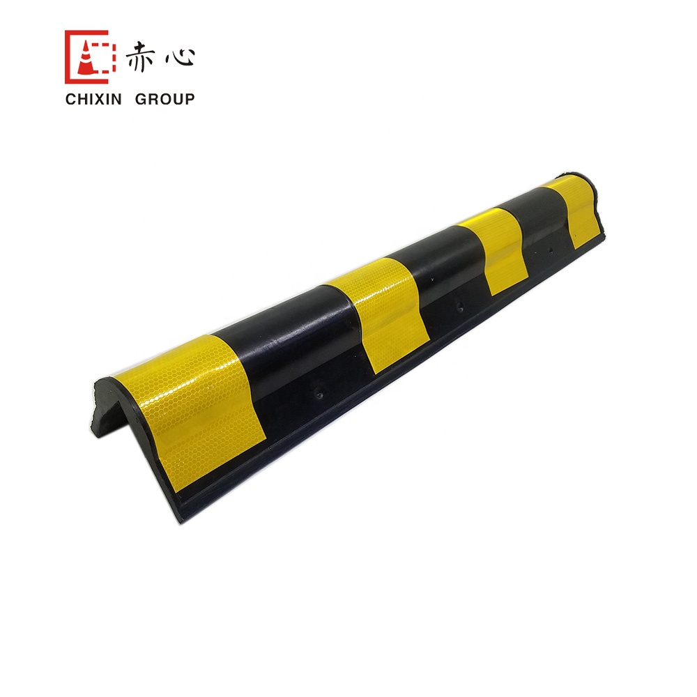 Светоотражающая резиновая защитная накладка на углы автомобиля, гаража