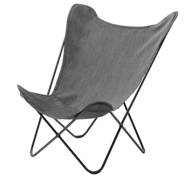 Outdoor All Weather Resistant K.D Structure folding Metal Furniture Butterfly Chair