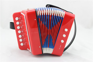 Instrument Factory Supply Toy Red Color Optional <strong>Accordion</strong> Children Small Child Early <strong>Learning</strong> <strong>Accordion</strong> for Sale - Product Image 4