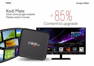 T95M Amlogic S905X 2G 8G Quad Core 64Bit Android 6.0 <span class=keywords><strong>Smart</strong></span> <span class=keywords><strong>TV</strong></span> boîte 4 K HD Media Player Construit <span class=keywords><strong>en</strong></span> Sortie <span class=keywords><strong>WiFi</strong></span> Set Top Box - Product Image 6