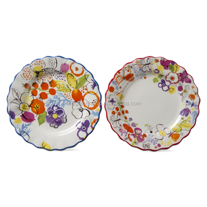 Piatto di ceramica della torta dell'antipasto di progettazione di natale - Product Image 3