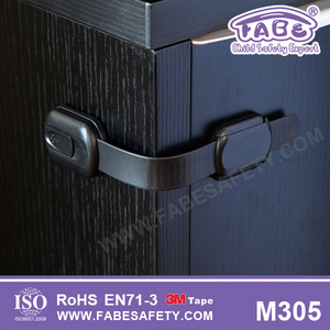 BREVET M305 bébé la sécurité des produits de double <span class=keywords><strong>action</strong></span> longueur réglable Serrure multi-usages en plastique partie injecté - Product Image 2