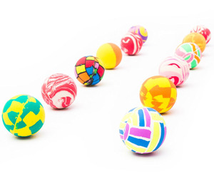 Ballon en caoutchouc, ballon à sauter, ballons à rebond élevé, ballons à rebond élevé givrés, super ballons à rebond élevé - Product Image 4