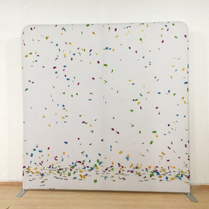 Droites et courbes 10ft tissu de tension banner stand affichage photo paroi arrière oreiller cas <span class=keywords><strong>toile</strong></span> de fond - Product Image 3