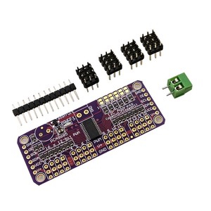 CJMCU-PCA9685 16 채널 12Fm + <span class=keywords><strong>I2C</strong></span> 버스 PWM 컨트롤러 서보 제어 모듈 Rainbowsemi - Product Image 1