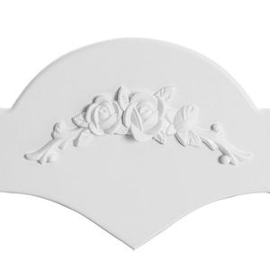 Tocador Set con taburete <span class=keywords><strong>y</strong></span> forma de corazón espejo de maquillaje escritorio 4 cajones vanidad muebles de dormitorio blanco - Product Image 6