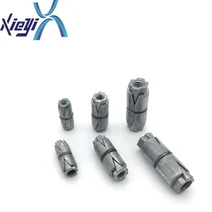 Hochwertiger Doppel ausdehnung anker aus Zink legierung Silber verzinkt TiCN Finish 5000 lb Scher festigkeit 100 lb Kapazität Zoll - Product Image 1