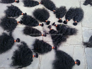 Cabello Remy indio sin procesar directamente de los donantes - Product Image 1