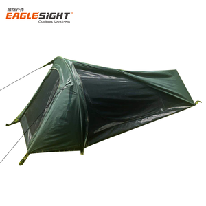 Tenda Bivy per 1 uomo ultraleggera verde impermeabile Nylon Ripstop Bivy tenda per 1 persona zaino in spalla escursionismo campo gioco campo di <span class=keywords><strong>montagna</strong></span> - Product Image 5