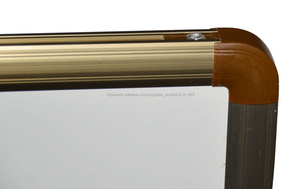 B2 tablero de <span class=keywords><strong>corcho</strong></span> marco de aluminio/de cerámica esmalte <span class=keywords><strong>pizarra</strong></span>/mensaje tablón de anuncios - Product Image 2