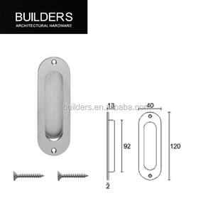 Hình Bầu Dục Tuôn Ra Che Giấu Lõm Cửa Trượt Tuôn Ra Kéo Xử Lý - Product Image 2