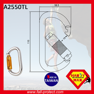 Adventure Outdoor Sport O Shaped Rock Climbing Aluminum Carabiner - Product Image 6