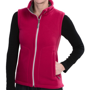 Pequeño MOQ marca de <span class=keywords><strong>Polar</strong></span> <span class=keywords><strong>chaleco</strong></span> de lana de las mujeres de alta calidad - Product Image 4