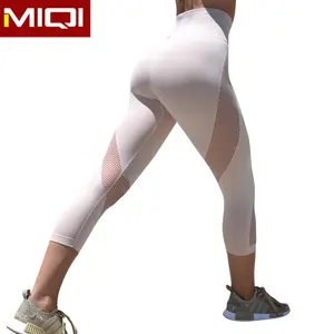 Pantalones de Yoga para mujer, mallas de malla, Fitness