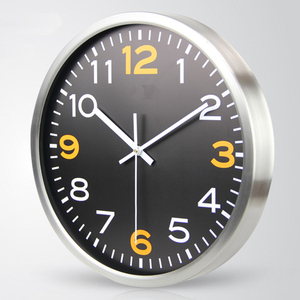 Orologio <span class=keywords><strong>da</strong></span> <span class=keywords><strong>Parete</strong></span> in <span class=keywords><strong>Metallo</strong></span> con Logo Personalizzato - Product Image 1