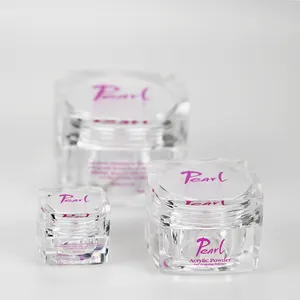 粉末空眼影盒容器罐透明塑料化妆品塑料定制PS朗润指甲亚克力5g 15g 30g 50g
