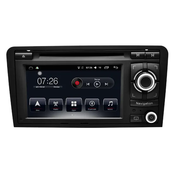 Großhandel preis doppel din touchscreen auto dvd player gps auto video audio android auto multimedia navigation system für audi a3