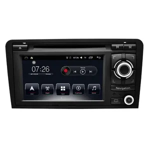 Harga Grosir Double Din Sentuh Layar Mobil Dvd Player Gps Car Video Audio Android Mobil Multimedia Sistem Navigasi untuk Audi a3