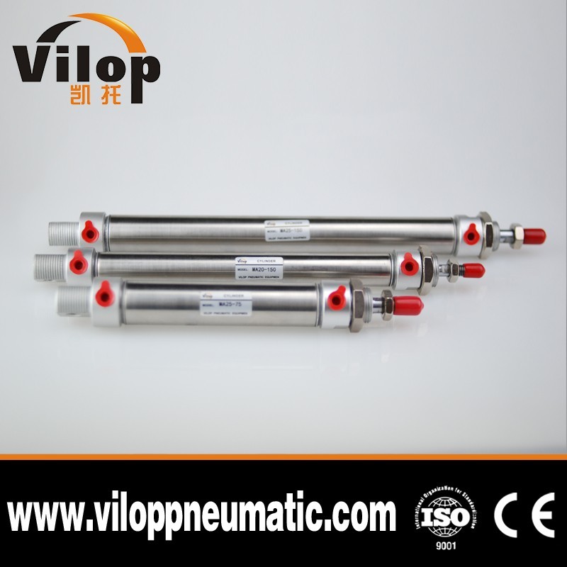 MA/MAC Série En Acier Inoxydable Mini Cylindre En Acier Inoxydable Mini Cylindre MA50-70 MA Ronde Cylindres