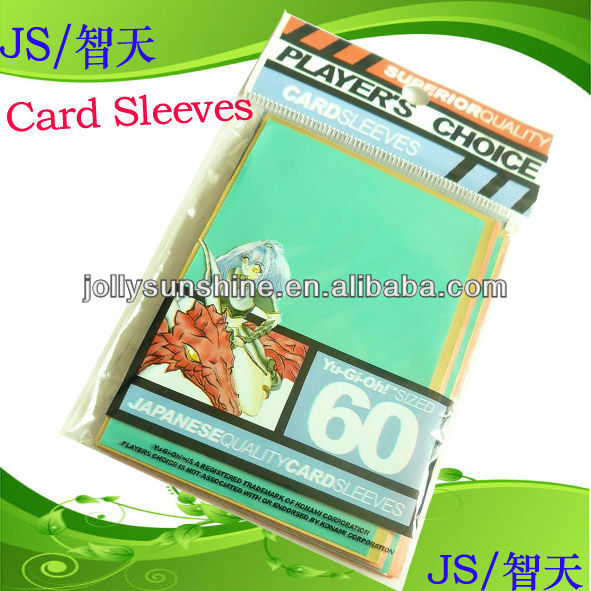Плеер выбор карты рукава, Игры карты защитные пленки, Opp заголовка упаковка, Для ю . - г . и . - о размера