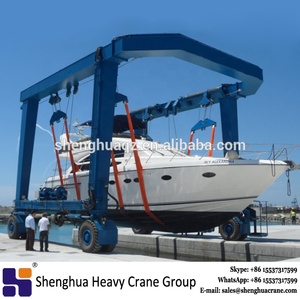 Chine Personnalisé 50 tonnes Mobile Boat Hoist Yacht Lift Crane Marine Travel Lift Fabricant - Product Image 5