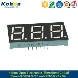 0.56inch 7segment LED numeric display with white color and common anode for cooking