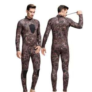 Sbart High Quality Camo Diving Suit 2pcs Sets Wet Suit Design Your Own Wetsuit 3MM Neoprene Diving Spearfishing Wetsuit