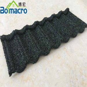 Tanzanía Kenya Nigeria estándar metal para techos decras Tejas carbón negro tejas de piedra revestida - Product Image 1