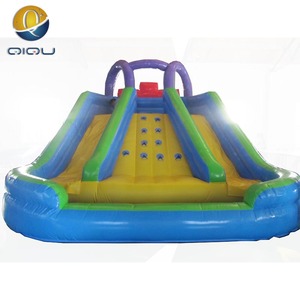 QIQU <span class=keywords><strong>grand</strong></span> gonflable silde géant flottant <span class=keywords><strong>toboggan</strong></span> pour enfants pour parc d'attractions - Product Image 3