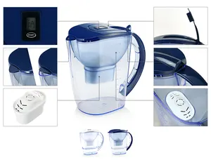 Pitcher Alkaline Hot Selling Alkaline Water Pitcher With 1 Filters BPA Free Kettles