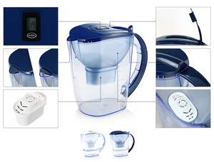 Hot Selling BPA Free 3.5L Alkaline Water Pitcher Portable Activated Carbon <strong>Kettle</strong> 1 <strong>Filter</strong> Shell Manual Power Source for - Product Image 5