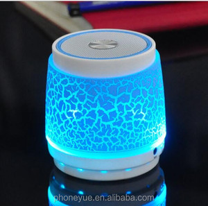 Nouveau S2 Mobile ordinateur sept lumières TF FM mini fissure subwoofer sans fil bluetooth haut-parleurs - Product Image 1