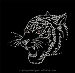 Diskon Besar Grosir <span class=keywords><strong>Transfer</strong></span> Berlian Imitasi Harimau Kustom