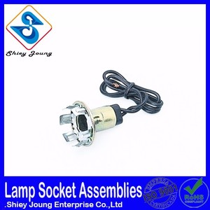 Portalámparas mazo de cables de 2 pines conector de cable conector del arnés de cableado de automóviles eléctricos - Product Image 1