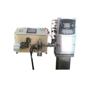 Convenient wire cutting stripping inkjet marking machine for spraying the code