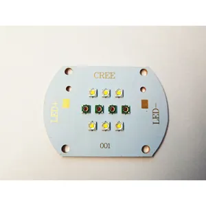 Customized Copper Plate PCB with Original LEDs 10PCS XPE in 10 Series