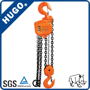 Alibaba venta caliente práctico Portátil Serie 3 toneladas HSZ polipasto de Cadena/Cadena de Bloque de Polea/montacargas - Product Image 1