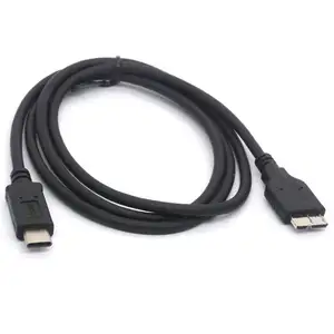 タイプC-マイクロUSBケーブルUSB3.1 USB-C-マイクロB3.0 (WD HDDハードディスク用)