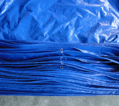 Ánh sáng trọng lượng màu xanh pe bạt không thấm nước - Product Image 2