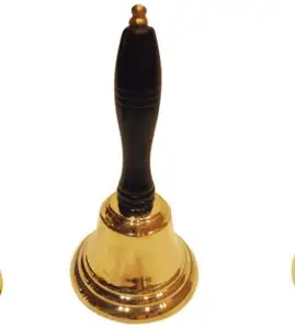 High quality Solid brass hand bell