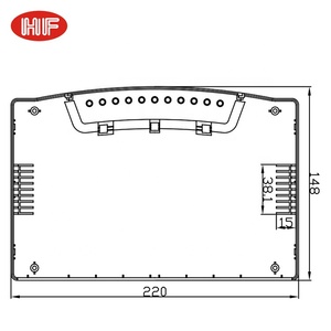 Caja electrónica de plástico ABS para exteriores personalizada de fabricante profesional de fábrica OEM para caja de enrutador Wifi inalámbrico - Product Image 6