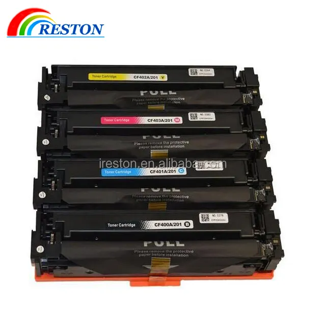 Untuk HP LaserJet Pro CF400A CF401A CF402A CF403A 201A Kartrid Toner