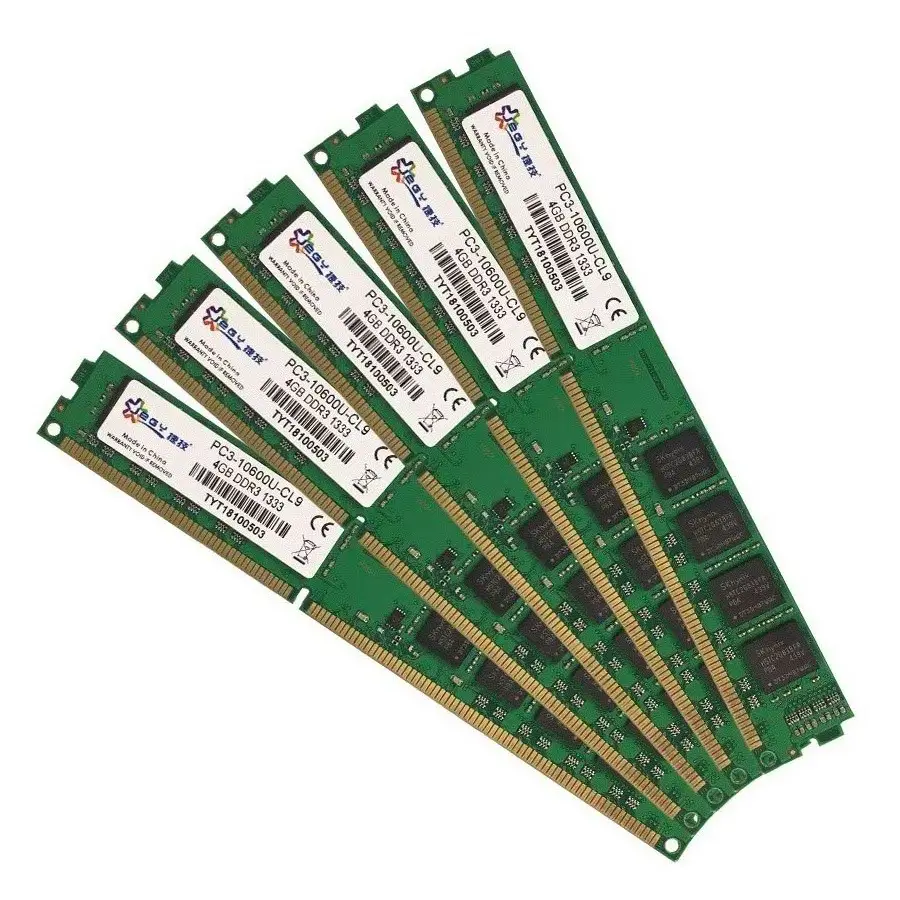 Toptan uyumlu Ram bellek 2gb 4gb 8gb DDR2 DDR3 Ram desteklenen anakart masaüstü ram