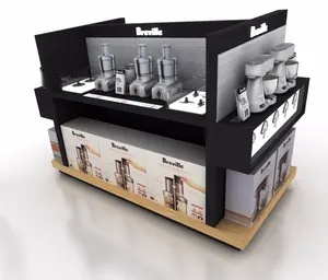 Kệ Trưng Bày Gỗ Cho Máy Pha Cà Phê - Product Image 1